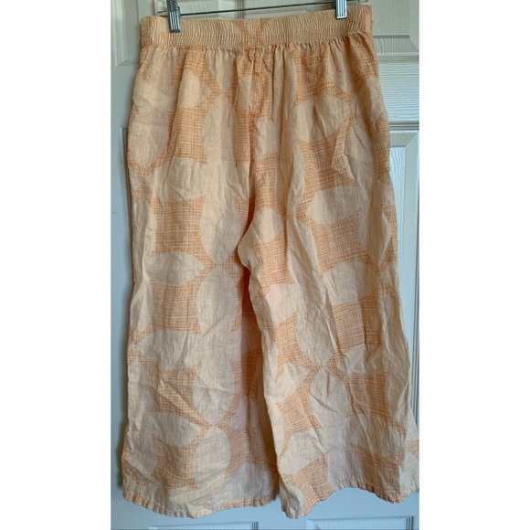 Joie 100% Linen Wide Leg Peachy Keen Pants Women’s Size Large - Picture 2 of 3